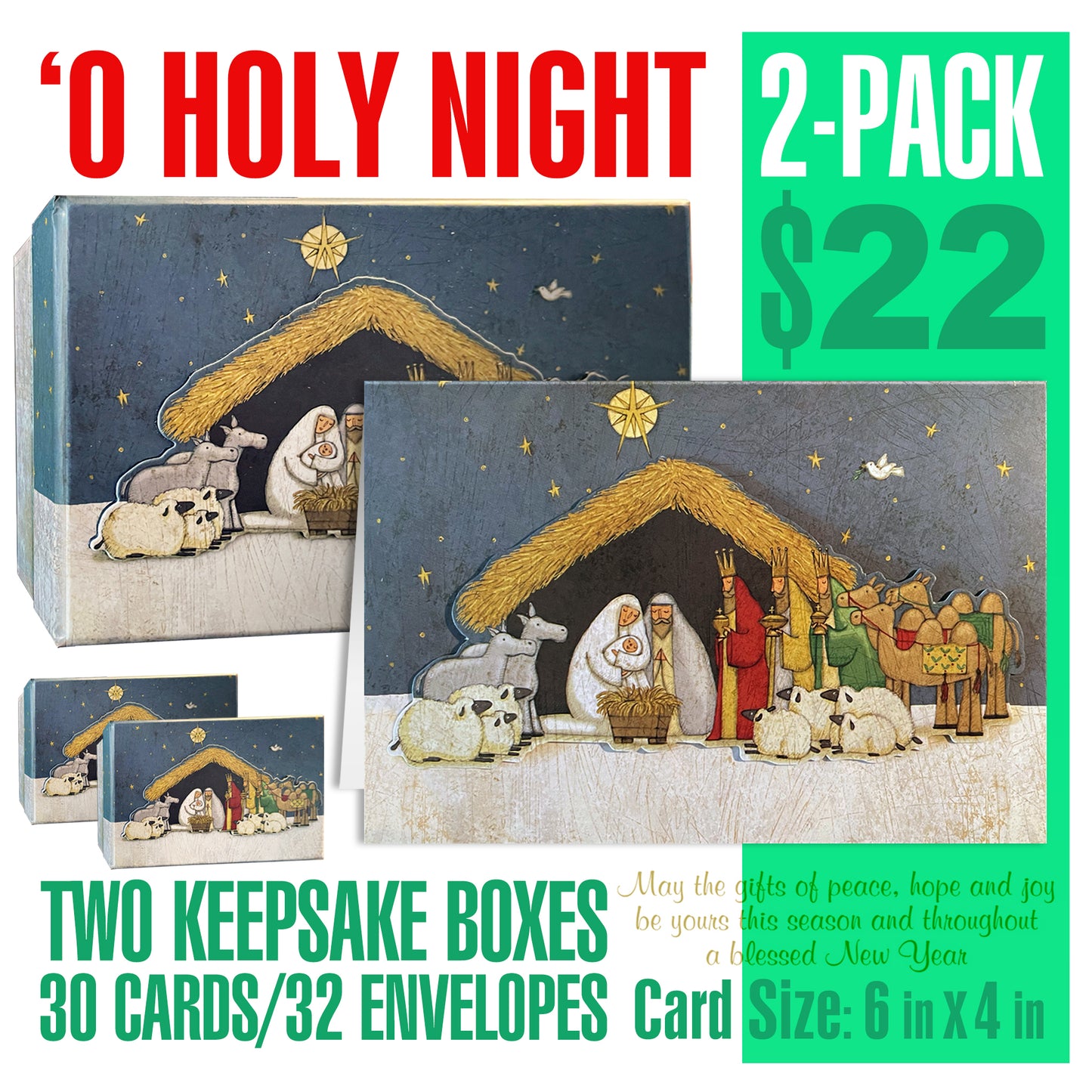 'O Holy Night 2-PACK