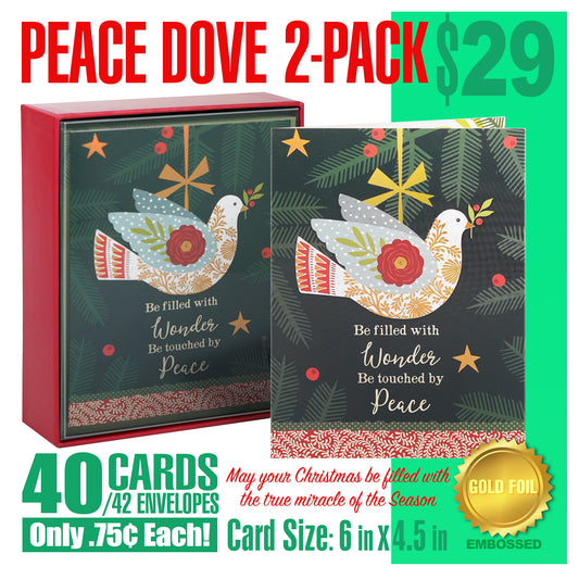 Peace Dove 2-PACK